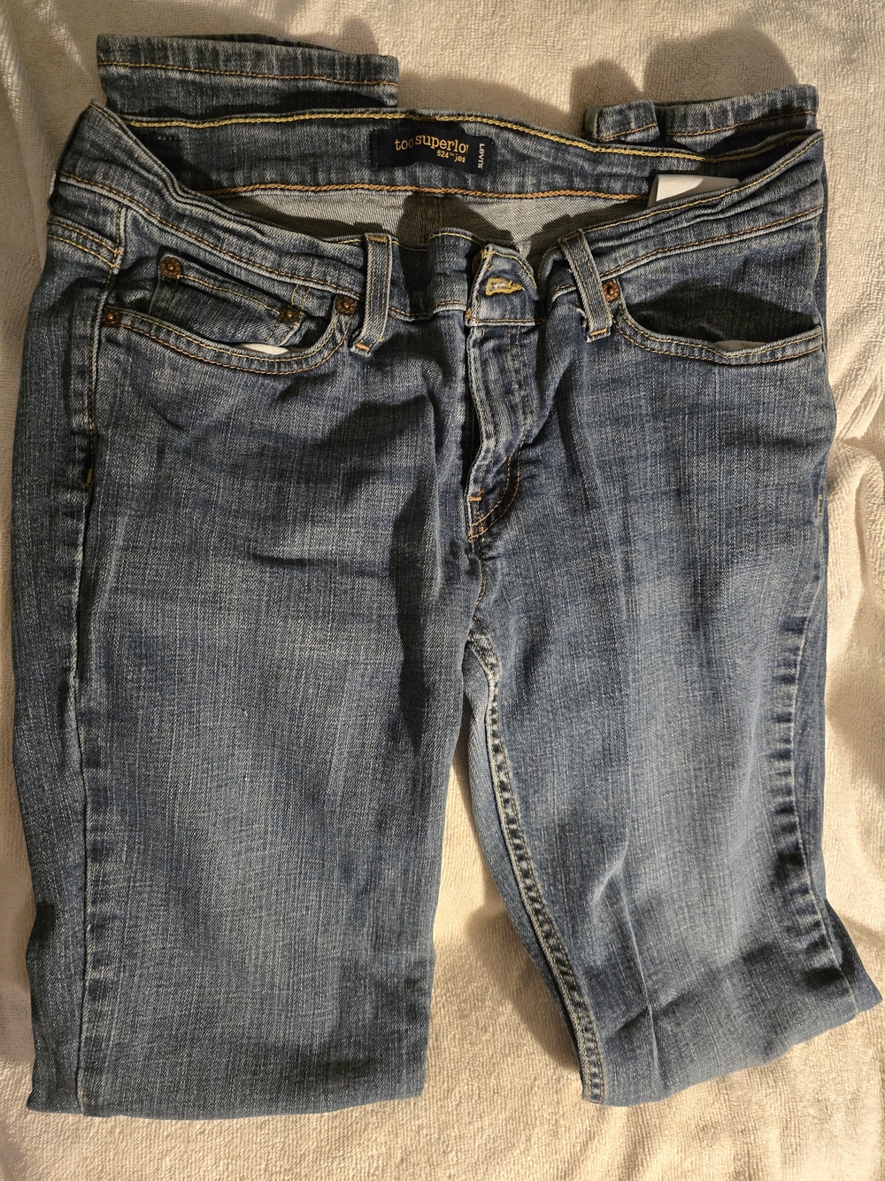 Levi's 524 Too Superlow Skinny Jean